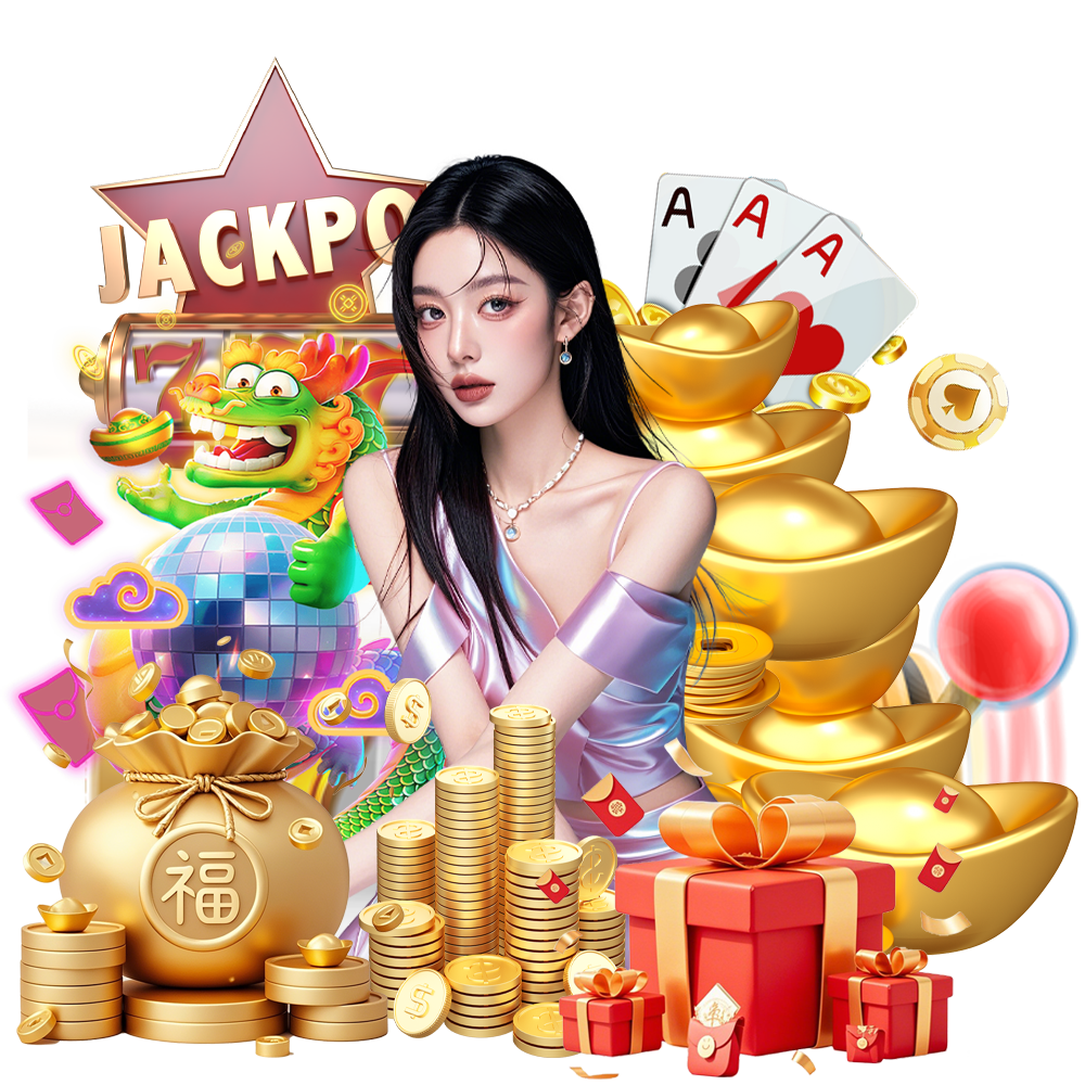 Blackjack table with croupier dealing cards